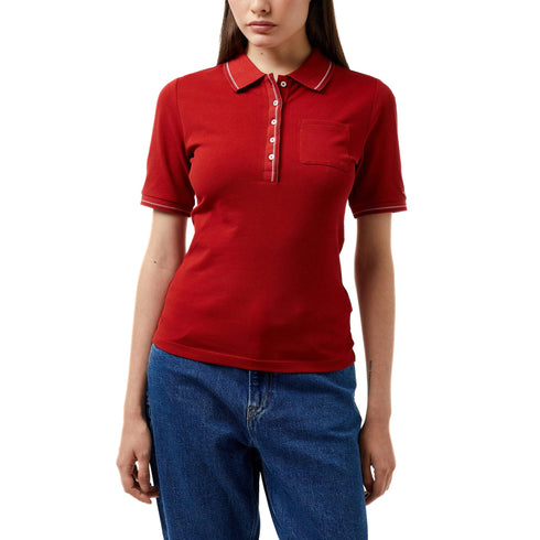 Tommy Hilfiger Polo Polo Donna slim bordi a contrasto S - Francavilla Moda